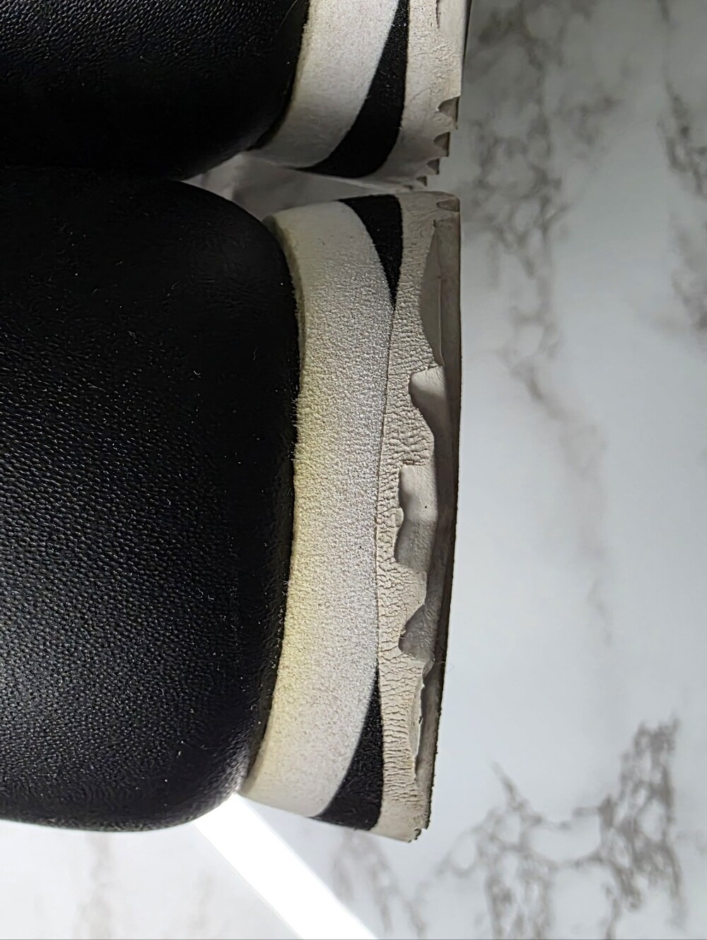 Nike Cortez basic leather black white sz 7.5 - Picture 8 of 12